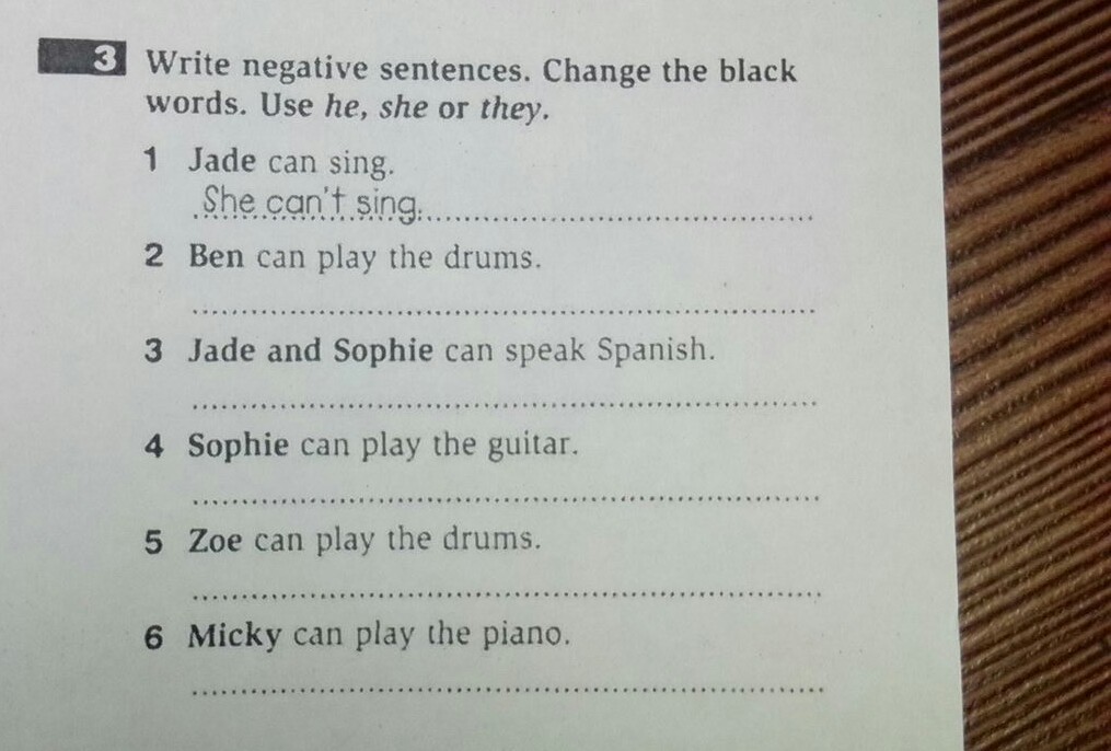 Write another sentence. Write negative sentences. Make the sentences negative. Rewrite the sentences using the Words in Brackets. Задание по английскому write the sentences in the negative 4 класс.