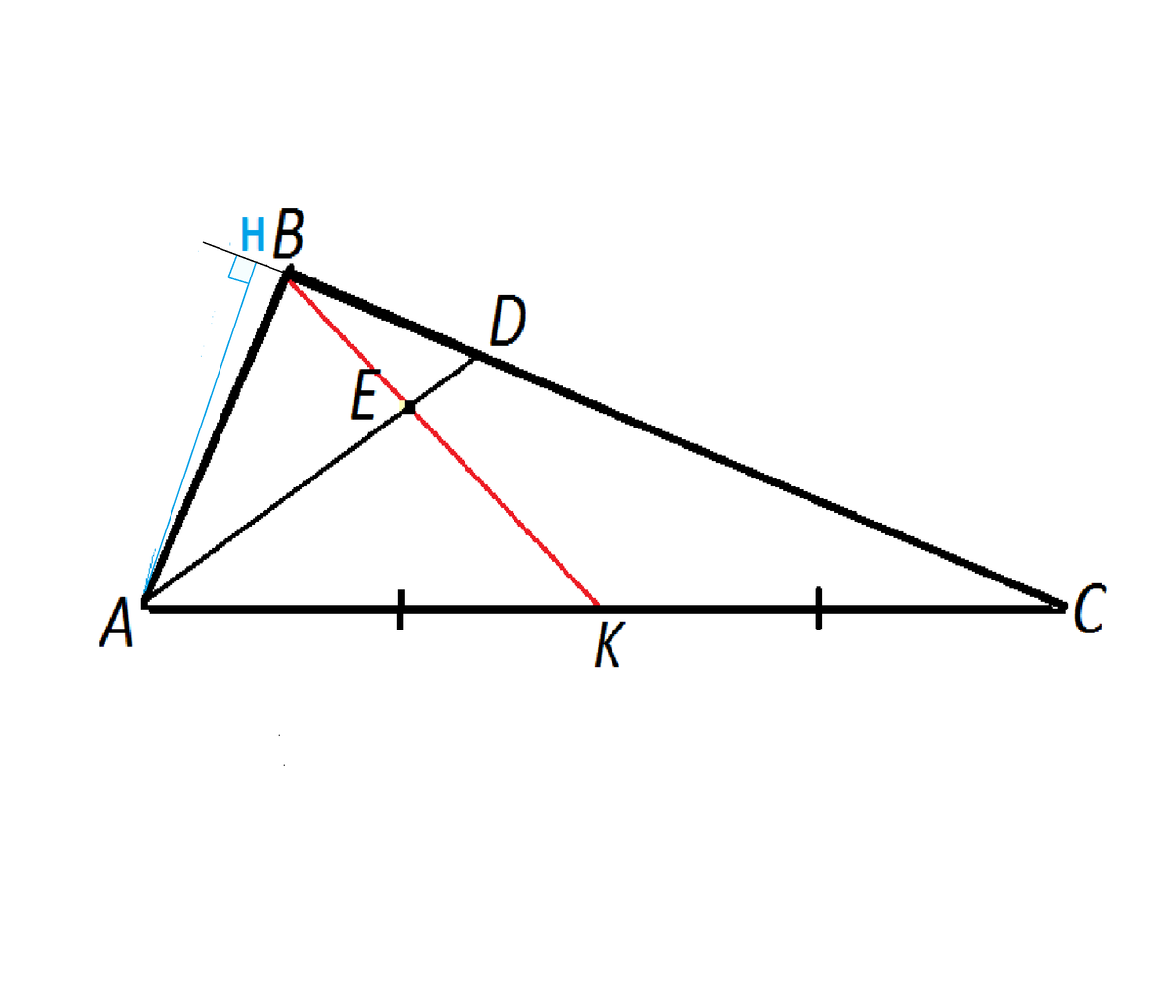 Bd биссектриса треугольника abc. Медиана тупоугольного треугольника. Площадь треугольника 80 биссектриса пересекает медиану. CD биссектриса треугольника ABC. СД биссектриса треугольника АВС.