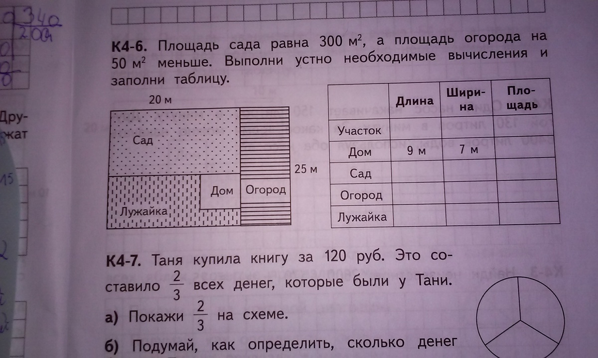 Сколько занимает площадь всего участка. Площадь сада равна. Площадь сада равна 300 м2 а площадь огорода. Площадь сада равна 300 м2 а площадь огорода на 50м2 меньше. Площадь сада 300 м2 а площадь огорода на 50м2.