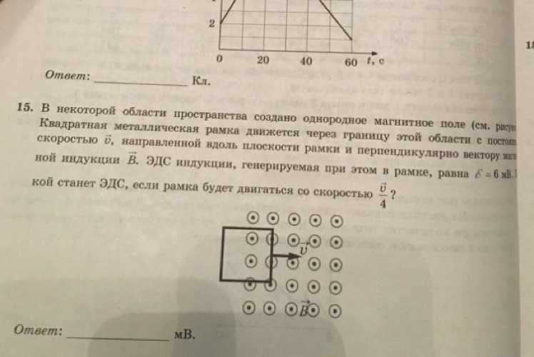 На рисунке показана рамка. В некоторой области пространства создано однородное магнитное поле. В некоторых области пространства создано однородное магнитное поле. В некоторой области пространства. В некоторой области пространства создаются однородные.