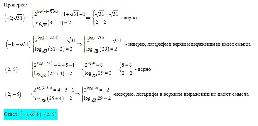 Log sqrt 2 2 5