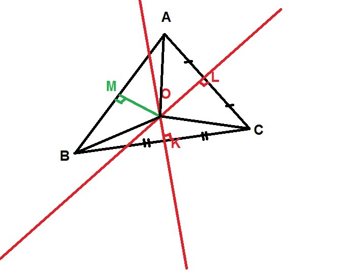 Медианы треугольника перпендикулярны