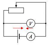 В цепи изображенной на рисунке ползунок реостата передвинули вправо