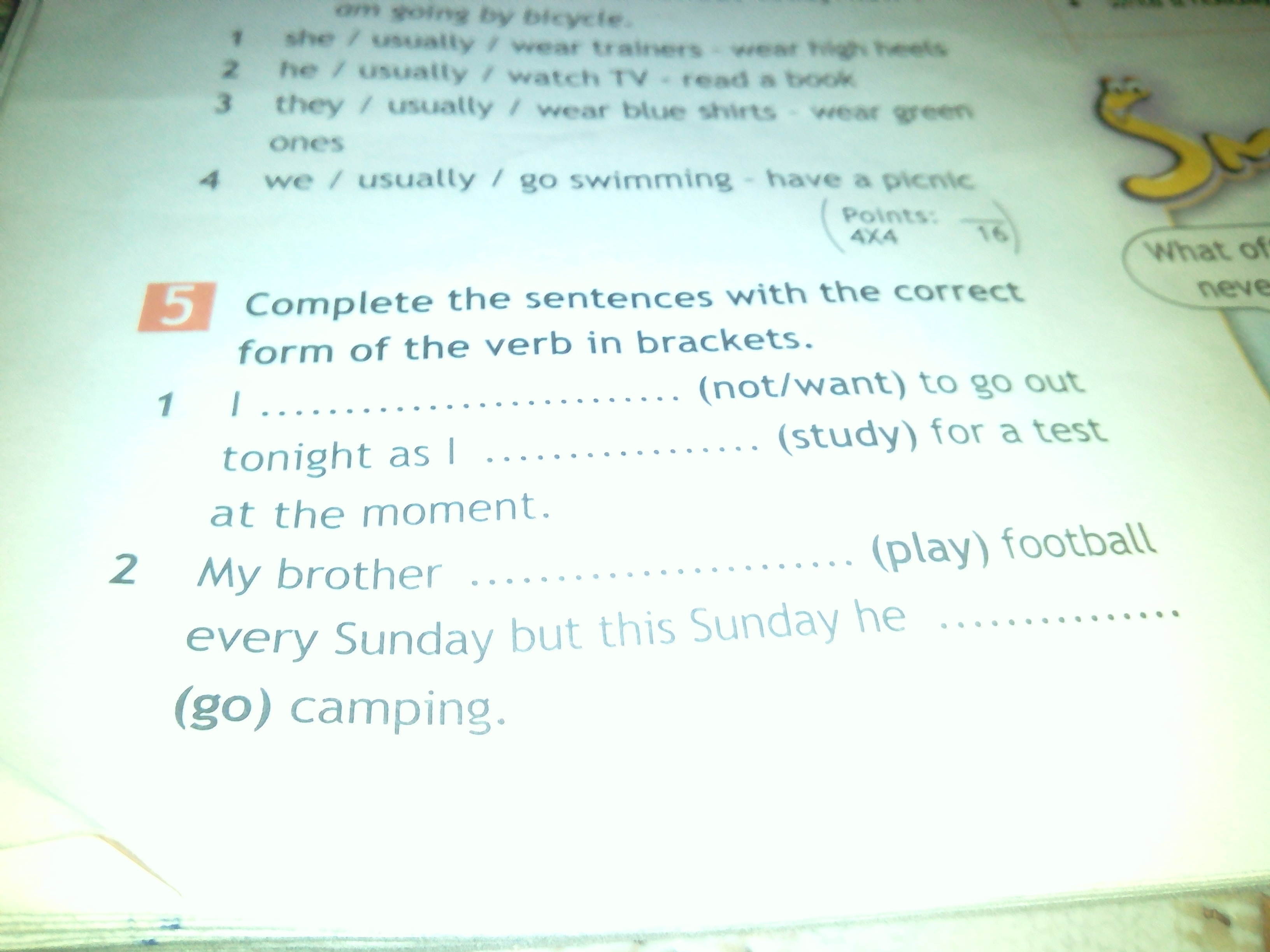 Complete the sentences with reduce. Complete the sentences with the correct form of the verbs in Brackets. Complete the sentences with have or has.