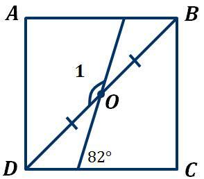 На рисунке 1 ab cd. На рисунке ABCD - квадрат, bo = od. Найдите ∠1.. Найдите угол квадрата на рисунке. На рисунке ABCD квадрат bo od Найдите угол 1. На рисунке bo od ab CD.