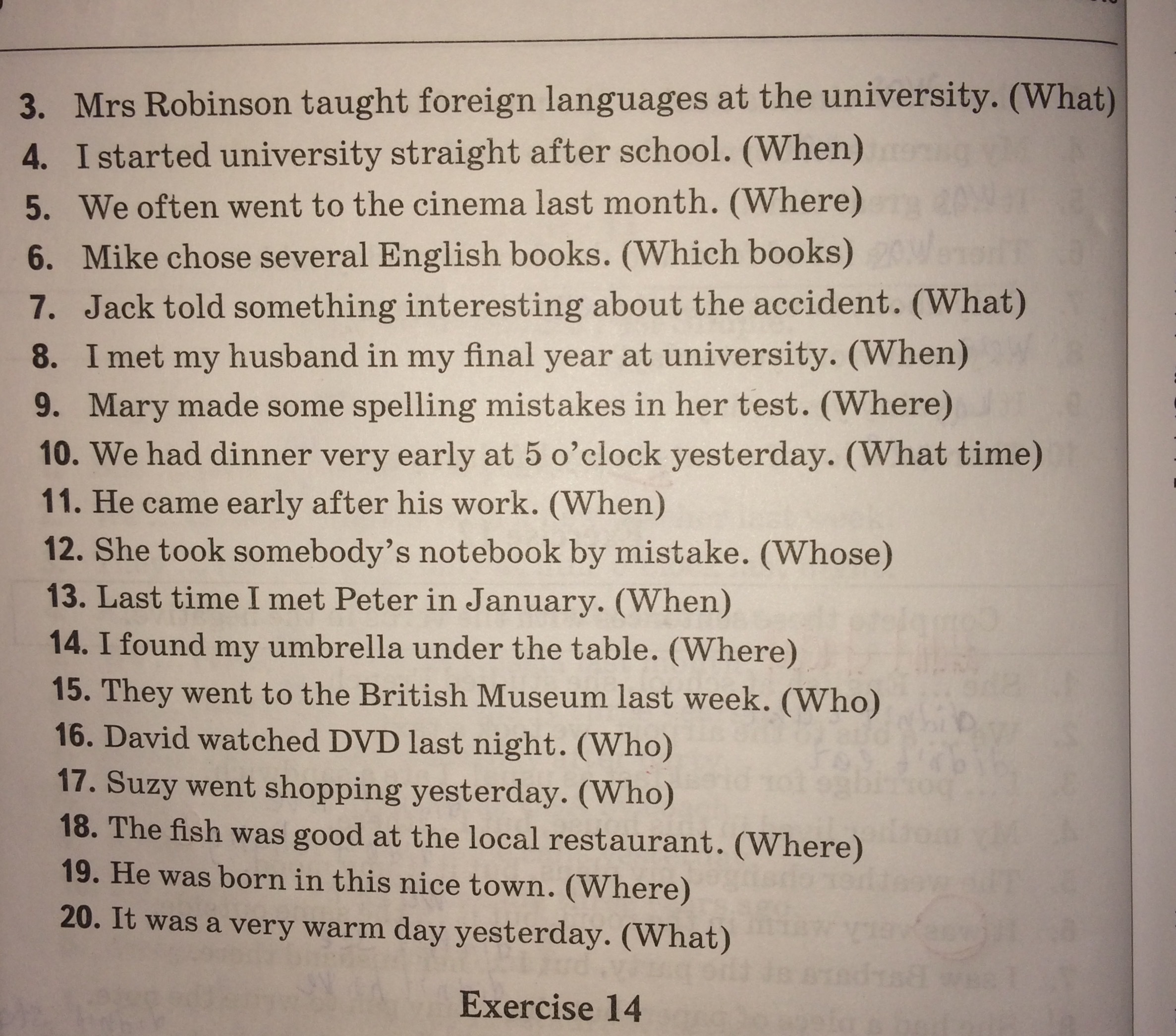 They five years ago. Ask questions using the Words in Brackets. Form Special questions using the question Words in Brackets перевод. Ask questions using interrogative Words in the Brackets i started my job Five years ago. Английский язык номер 41.3 ask questions..