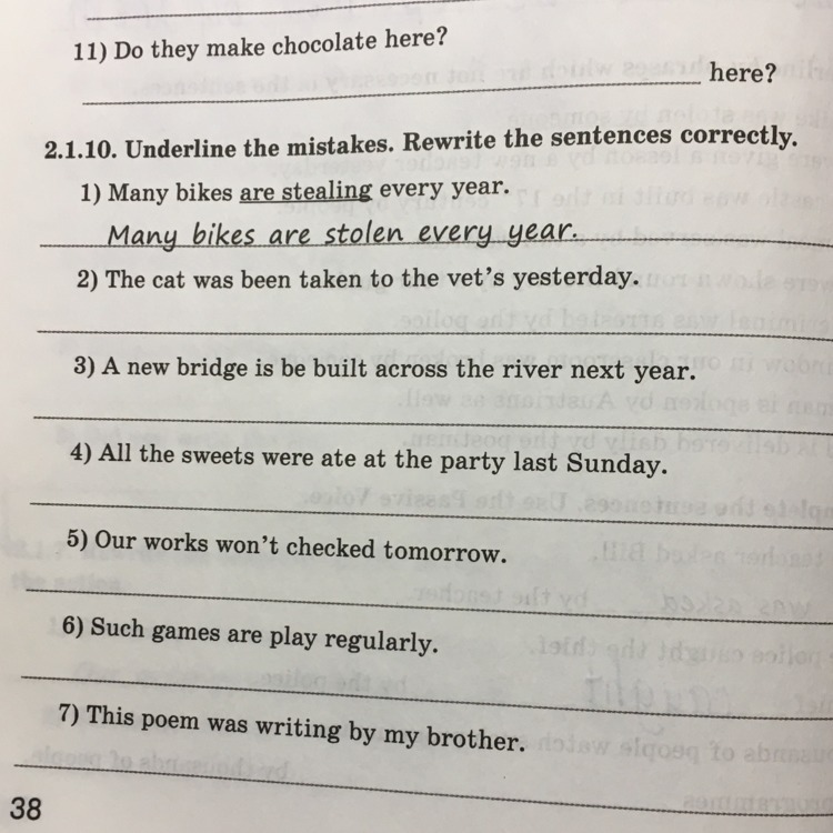 Correct the sentences the sun. Rewrite the sentences in the plural. Correct the mistakes in the sentences. Find and correct the mistakes. Find mistakes and correct them.