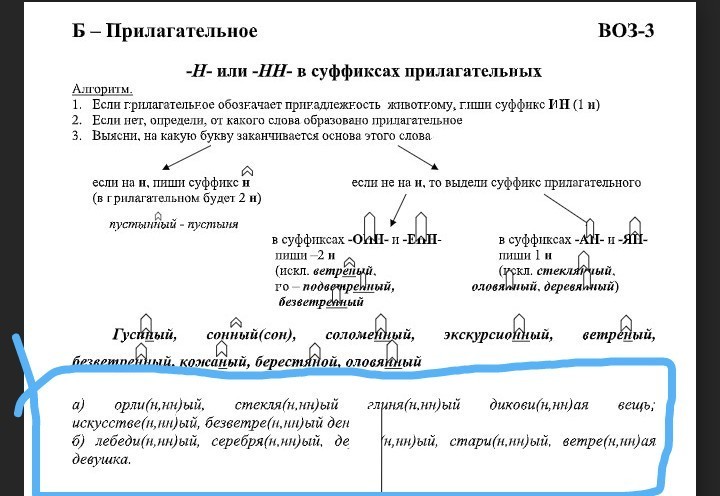 Как сделать задание по русскому