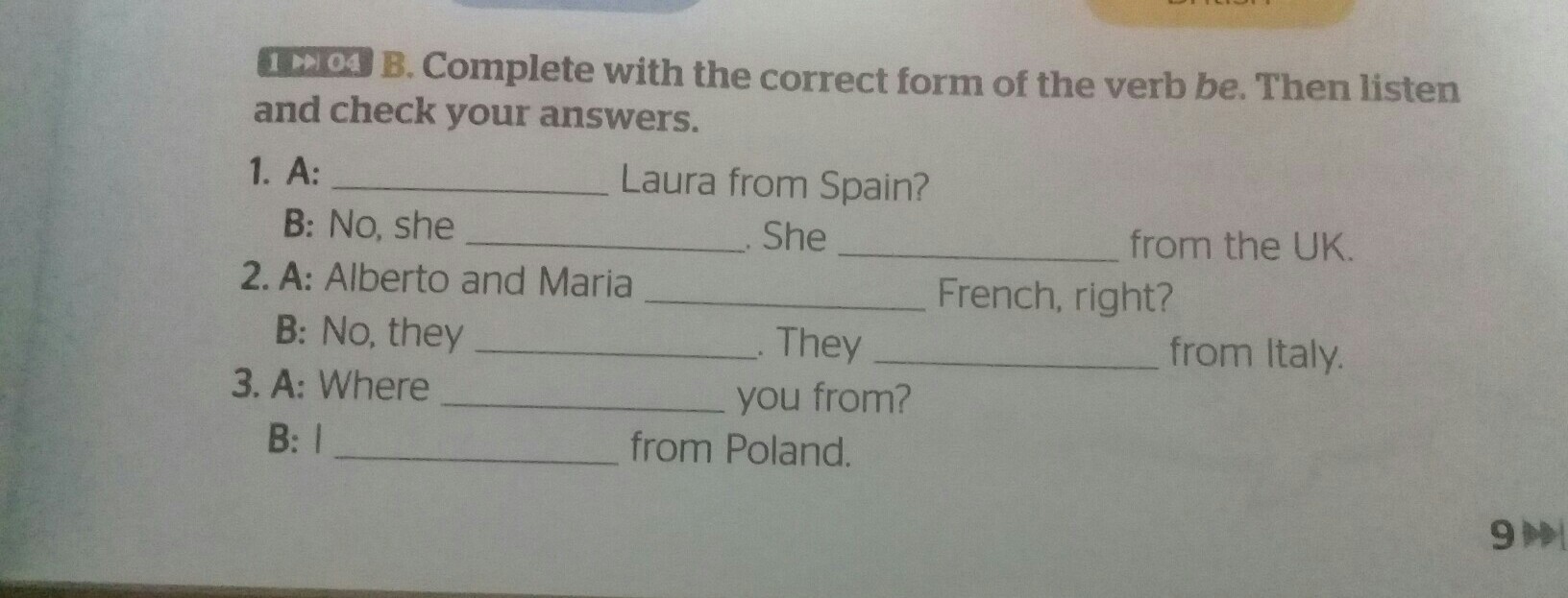 They aren t dogs. Isn't перевод. They aren't by the Lake they продолжить.