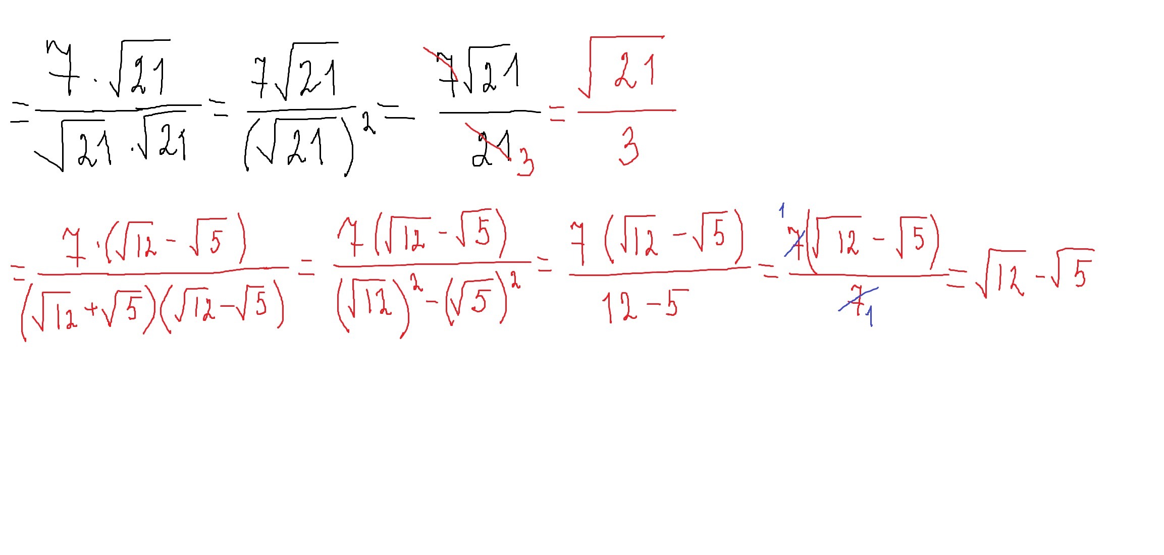 7 дробь 21. Корень из 21. Освободитесь от иррациональности в знаменателе а) 7. Освободиться от иррациональности в знаменателе дроби 7/корень 2. Освободиться от иррациональности в знаменателе дроби 21 корень из 7.