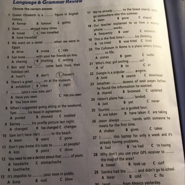 Choose the correct answer last week. Grammar Review ответы. Choose the correct answer ответы 5 класс. Language Grammar Review. Language Grammar Review ответы 6 класс.