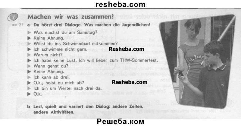 Du перевод. Диалог на немецком языке 6 класс. Machen wir was zusammen диалог. Перевести диалог с немецкого на русский. Перевести диалог с немецкого на русский 5 класс.