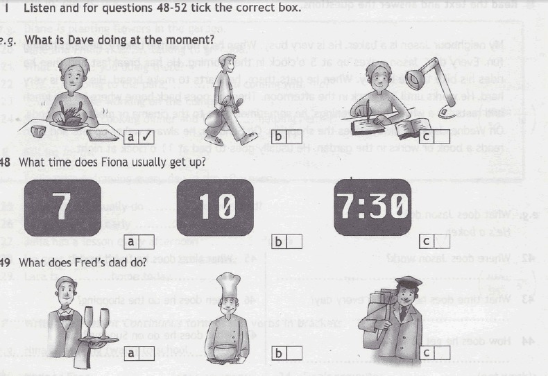 Tick the correct boxes. What time does Fiona usually get up ответы. Ап заданияюе 14.