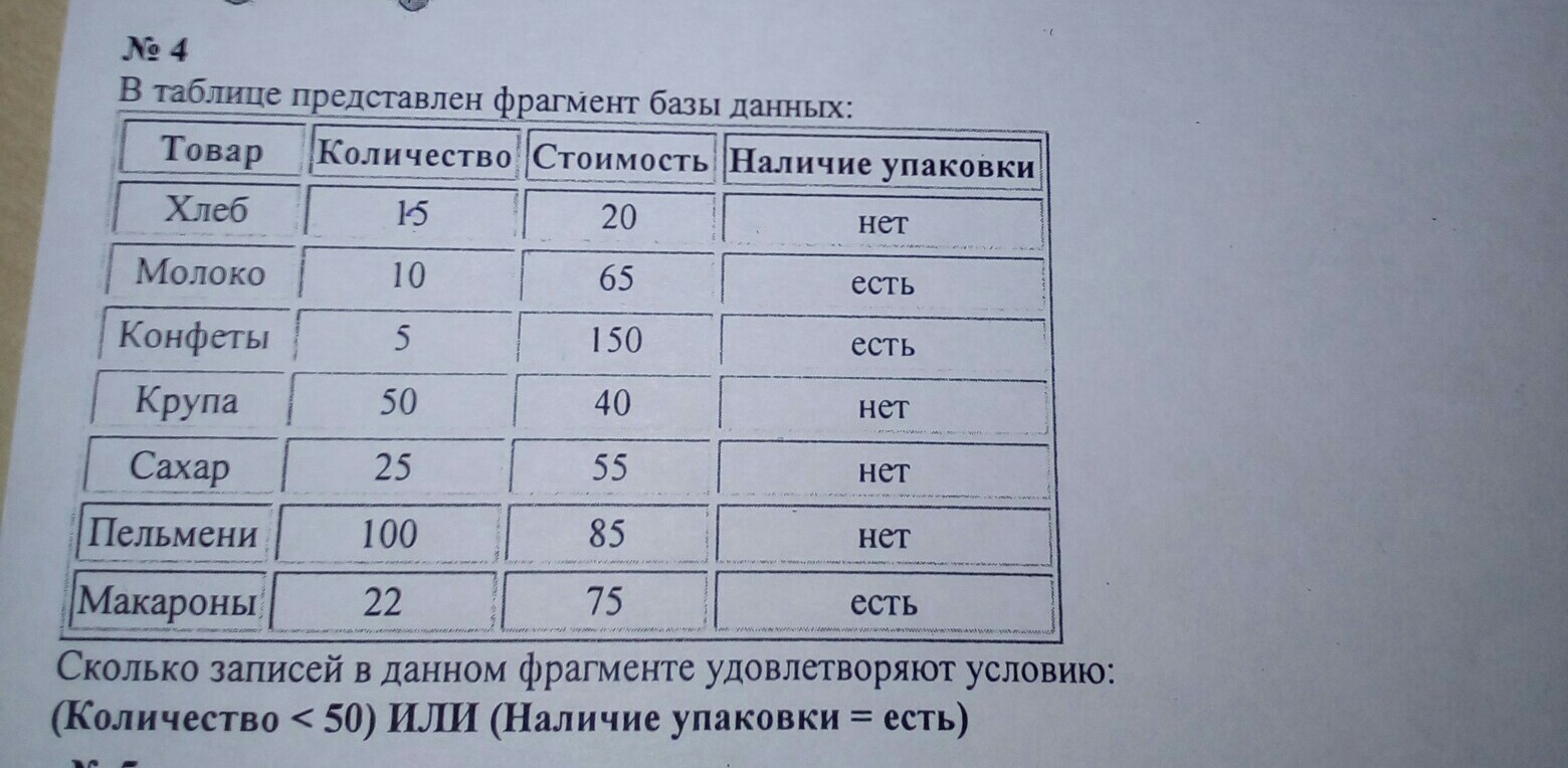 Представим фрагмент из