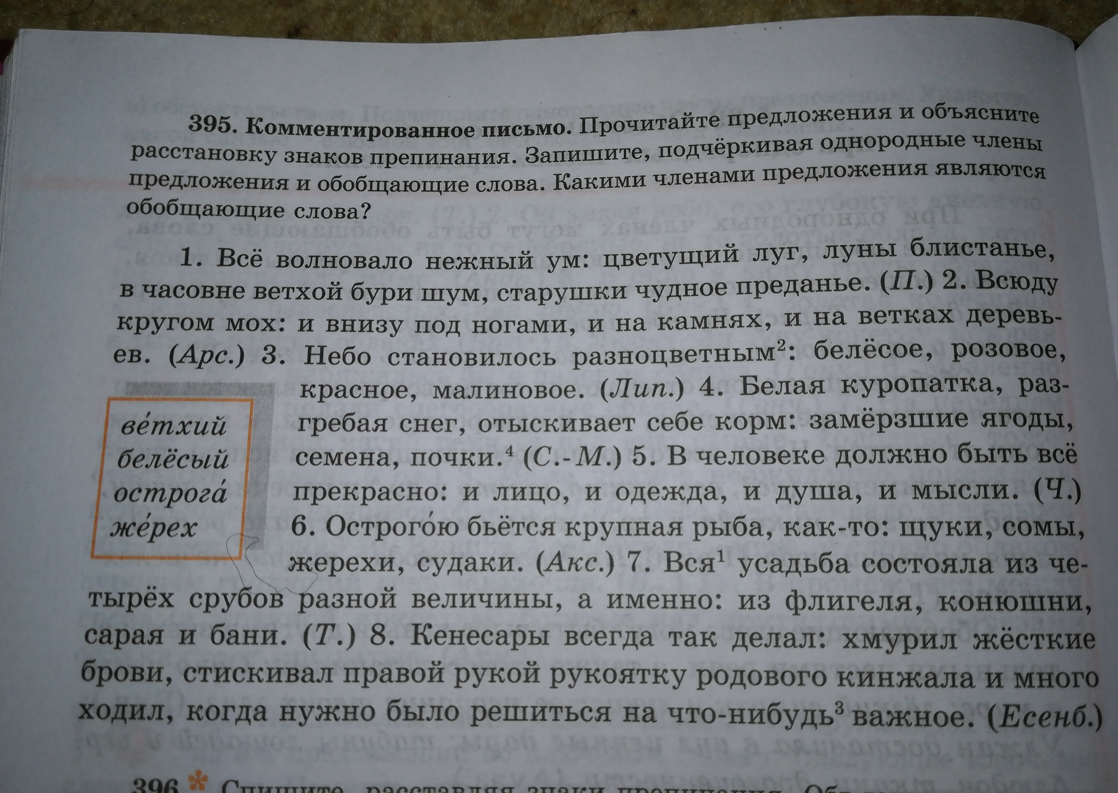 Острогою бьется крупная рыба щуки сомы жерехи. Комментированное письмо. Письмо с комментированием. Предложение с комментированием. Письмо с комментированием 3 класс.