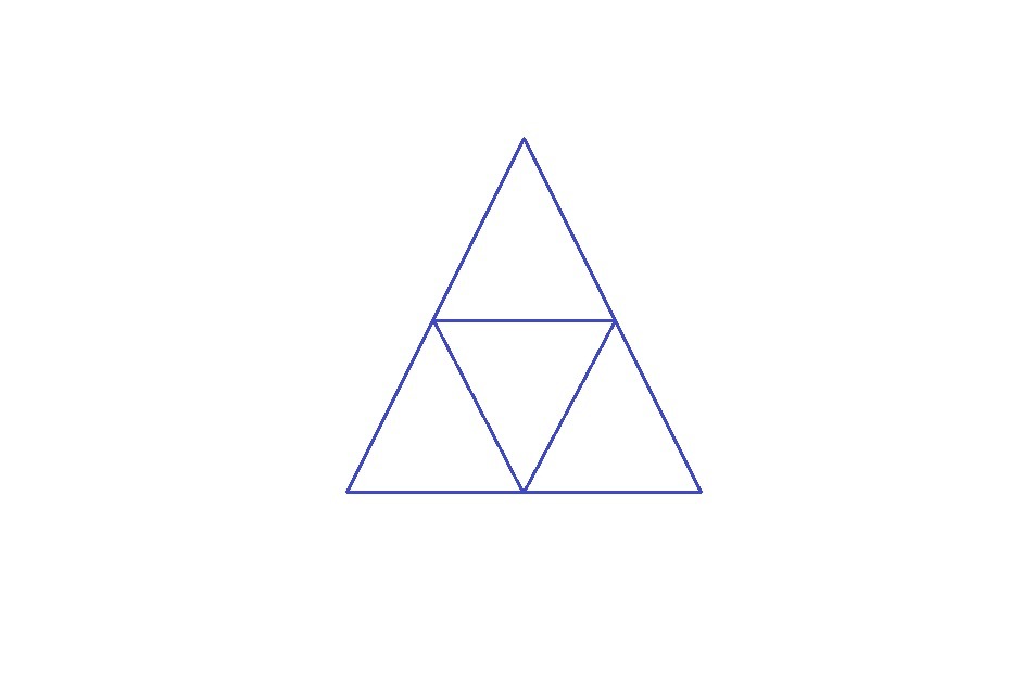 Найди и запиши номера равнобедренных треугольников. Равнобедренный треугольник. Фигуры внутри треугольника. Треугольник с треугольниками внутри. 4 Треугольника.