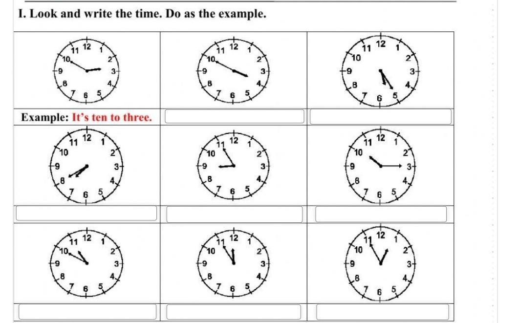 C write as in the example