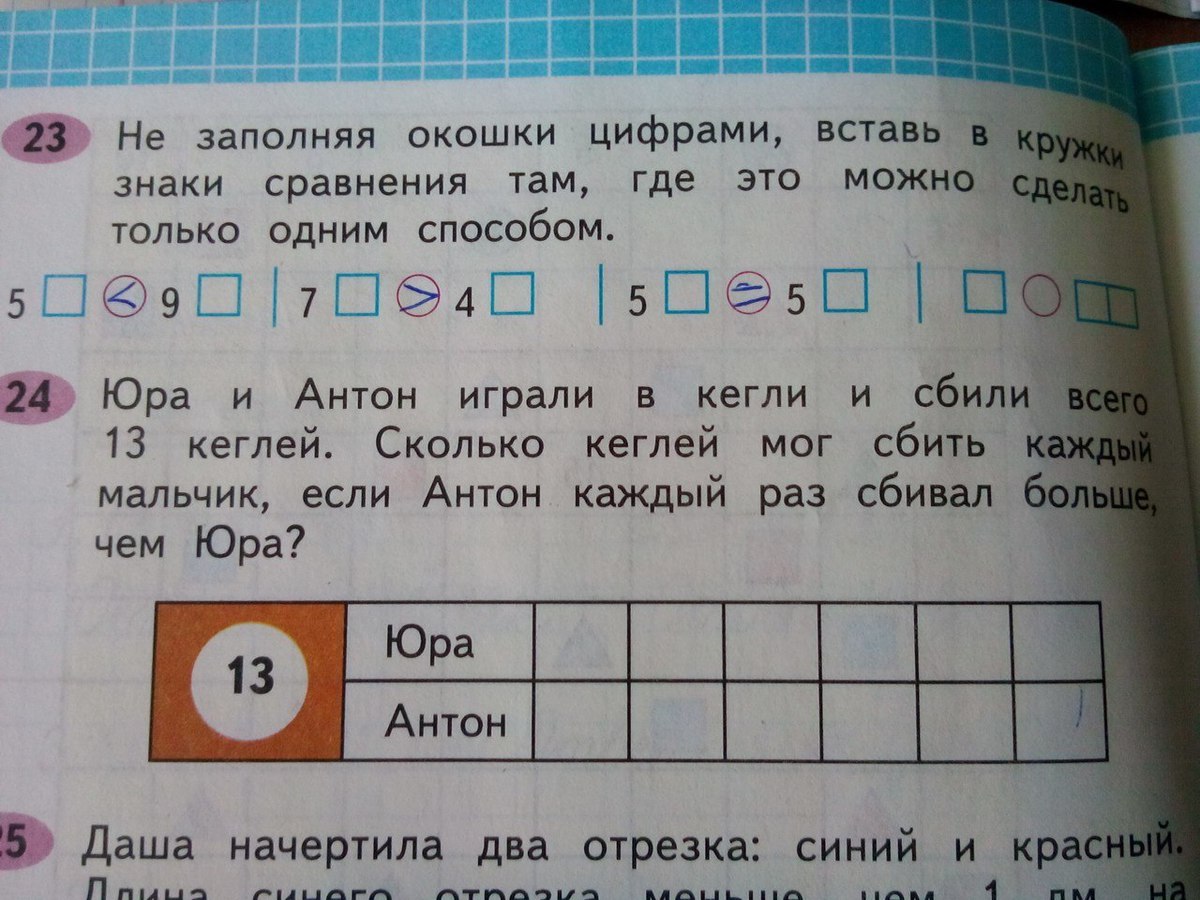 Каждого заполненные