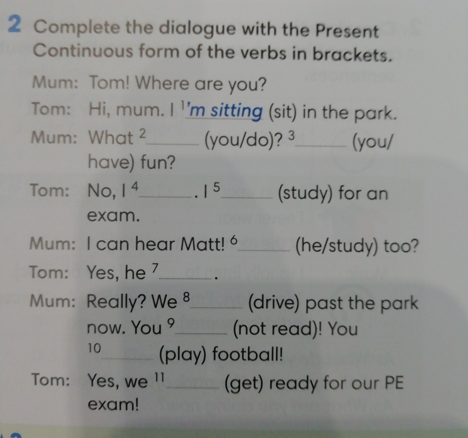 Complete the sentences with the past simple. Complete the sentences with the past simple or past Continuous. Complete the sentences with the past simple or the past Continuous from of the verbs in Brackets. Complete the sentences with the past simple or past Continuous form of the verbs in Brackets.