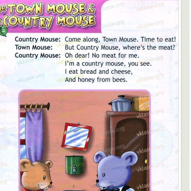 Spotlight 2 the town mouse and the country mouse презентация