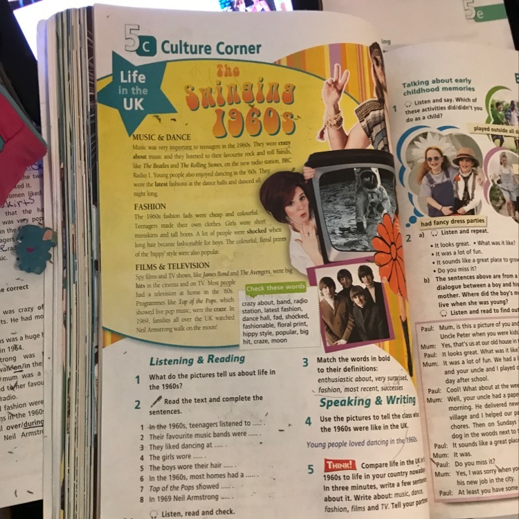 Culture corner 7 класс. Read the text and complete the sentences in the 1960s teenagers listened to. Read the text and complete the sentences in the 1960s teenagers listened to their favourite Music. Culture Corner 5 класс Spotlight.