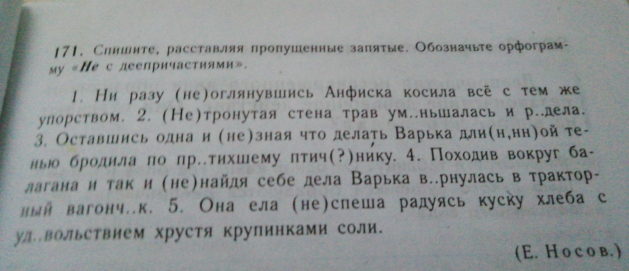 Ни разу не оглянувшись. Не тронутая стена трав. Не тронутая стена трав уменьшалась. Не разу не оглянувшись Анфиска. Ни разу не оглянувшись Анфиска косила все с тем.