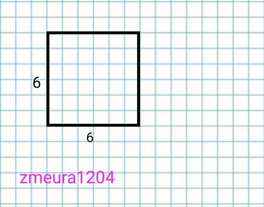 Площадь квадрата изображенного на рисунке