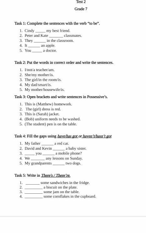 Task 2 fill in the correct word. Complete the sentences ответы 3. Complete the sentences with the have has was and were 5 класс. Ответы на complete the sentences with am, is or are. Task 1 complete the sentences ответы.