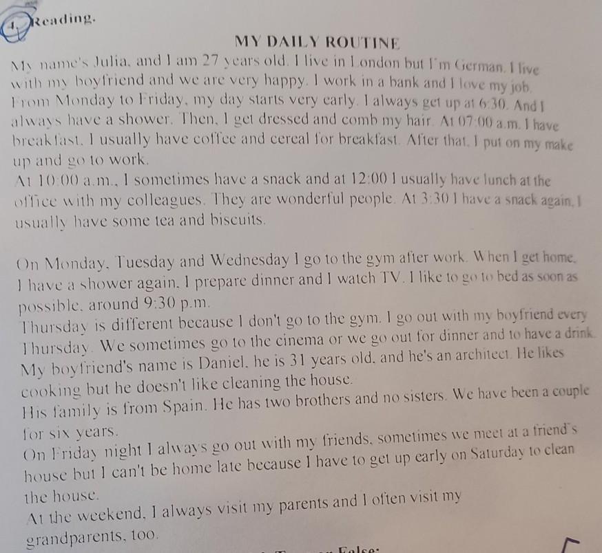 Always gets перевод. Read the article again. Tick true and Cross false the bbc. Tick of true or false Sally s Gym. Listen to the Cassette and Tick true false 1. Merlin is a Magician.