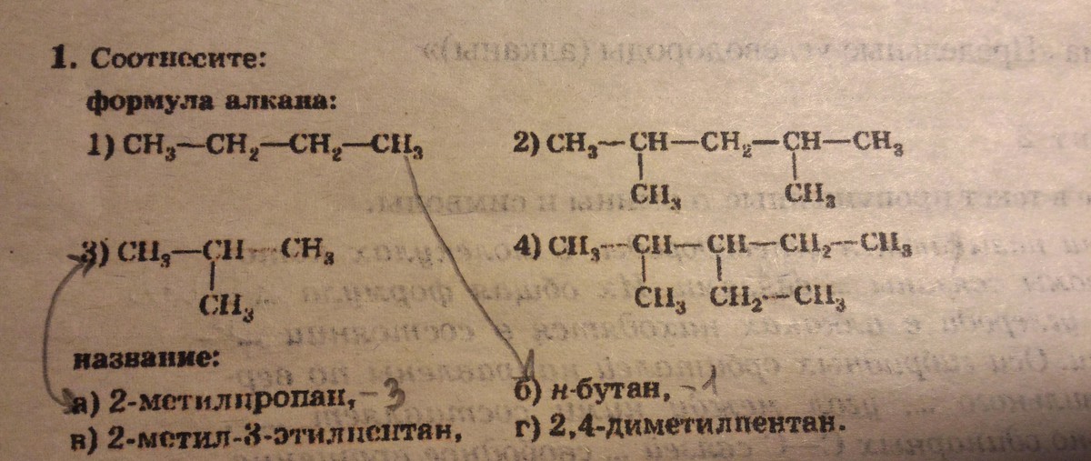Составьте формулы следующих веществ 2 2 диметилпентан