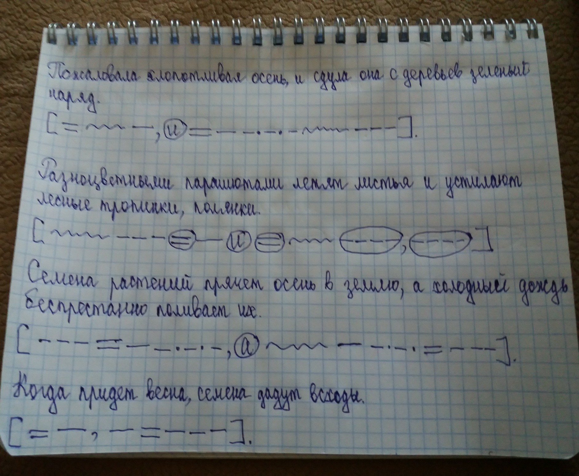 Наряд разбор. Пожаловала хлопотливая осень и сдула она с деревьев зелёный наряд. Наряд синтаксический разбор. Схема предложения пожаловала хлопотливая. Пожаловала хлопотливая осень.