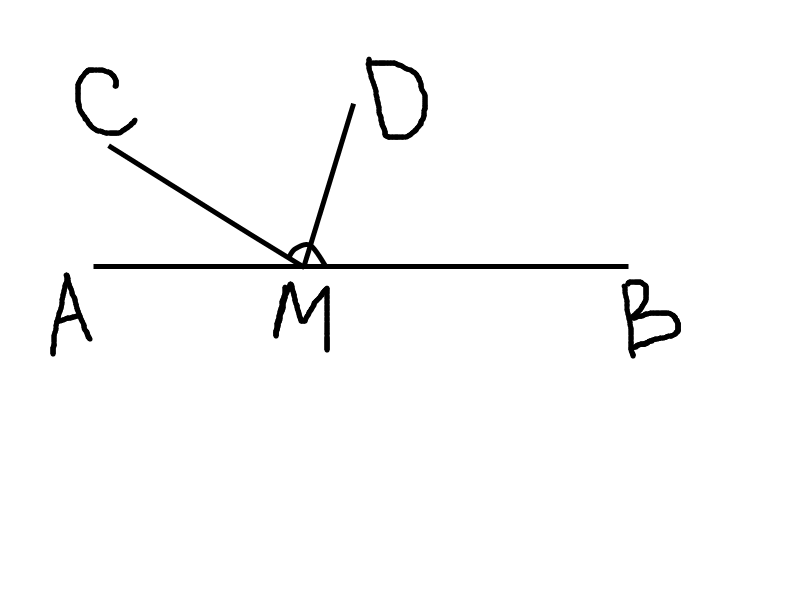 Луч md биссектриса угла. Прямую аб. Точка м. Угол 48 градусов. Луч с биссектриса ab Луч d.