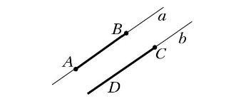 Прямые a и b изображенные на рисунке являются